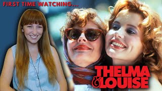 Watching THELMA & LOUISE for the first time! [ REACTION / COMMENTARY ]