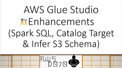AWS Tutorials – AWS Glue Studio Enhancements (Spark SQL, Catalog Target & Infer S3 Schema)