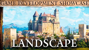 Level design base setup. Creating first version of Landscape | Ep. 4