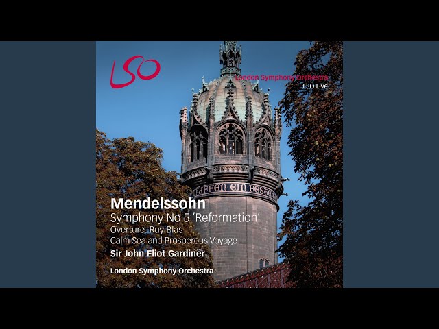 Mendelssohn - Ouverture "Mer calme et heureux voyage" : Symph Londres / J.-E.Gardiner