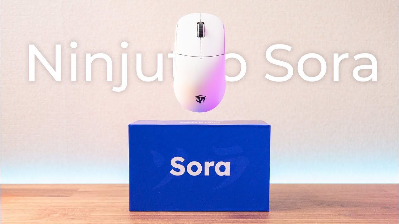 こんな軽いのにビルドクオリティ抜群なんて、そんな。Ninjutso Sora 