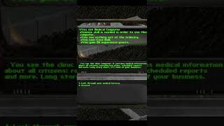 Hacking into the hospital computer #fallout #fallout2 #falloutnevada
