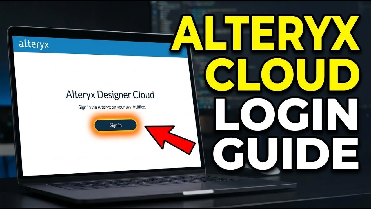 How to login to Alteryx Designer Cloud - Complete Guide - YouTube