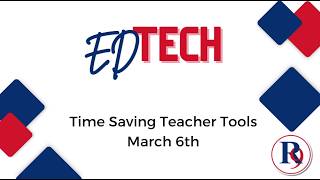 EdTech Lunch & Learn: March 6th