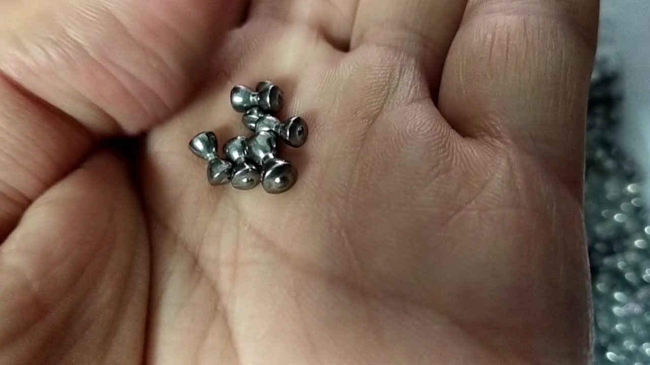 Tungsten dumbbell eyes for fly tying