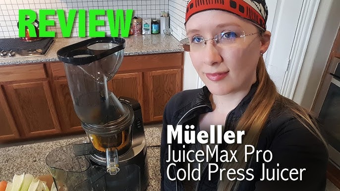 Mueller Austria JuiceMax Pro Cold Press Juicer #R-4-2 Excellent