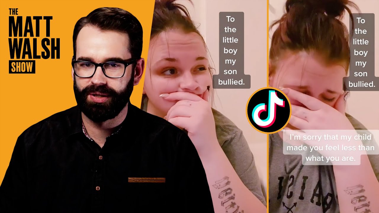 Pathetic Mother Cries to TikTok After Learning Her Son Is a Bully