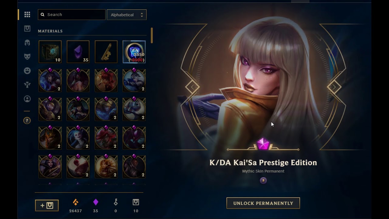 exquizzle, exquizzle gaming, KDA, KDA Kaisa, Prestige Kaisa, Prestige K...