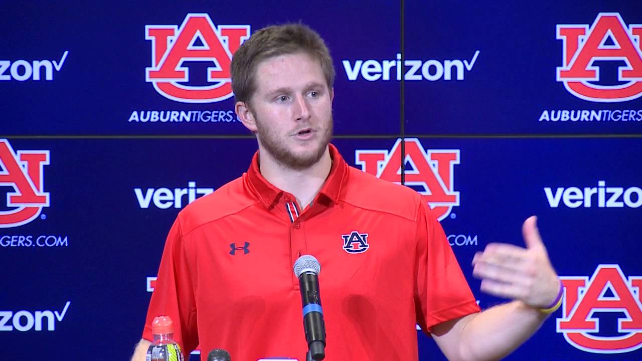 Sean White reacts to winning Auburn starting quarterback job YouTube