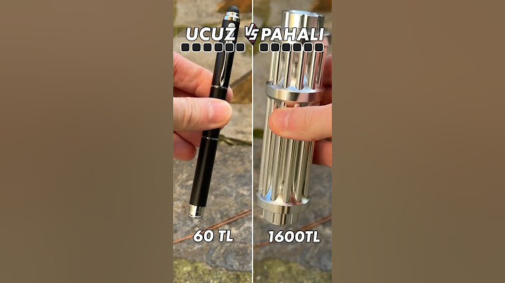 Ucuz ve Pahalı Lazer testi
