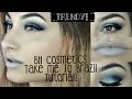 Bh Cosmetics Take Me To Brazil Palette : Smokey Blue Eyes And Trendy Grey Lips