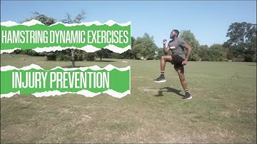 Hamstring strain prevention | Dynamic Hamstring Warmup Stretches