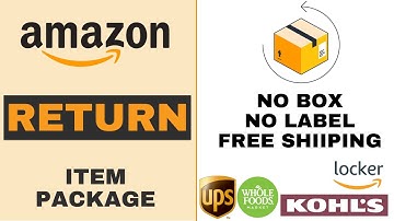 How to return an Amazon item - 2023