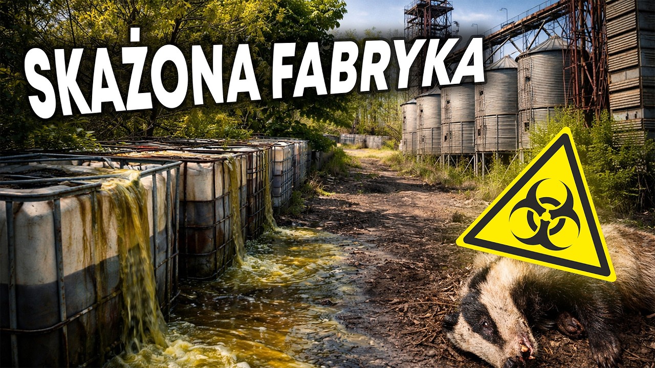 OPUSZCZONA FABRYKA PASZ I TOKSYCZNE ZBIORNIKI – CO TU PRODUKOWALI? | Urbex
