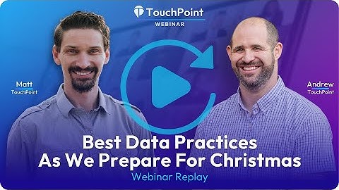 November 2025 Webinar Replay - Best Data Practices As We Prepare For Christmas