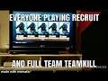 Getting Everyone to Play Recruit and Teamkilling the Full Team in Rainbow Six Siege