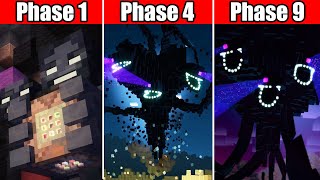 All Phases Wither Storm in Minecraft Story Mode!