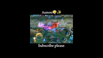 mlbb Aamon💀#mobilelegends #shortvideo #aamon #mlbb