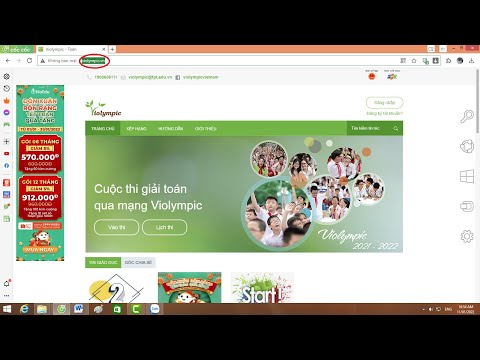Video Hướng dẫn đăng ký Violympic thi toán qua mạng Internet - youtube