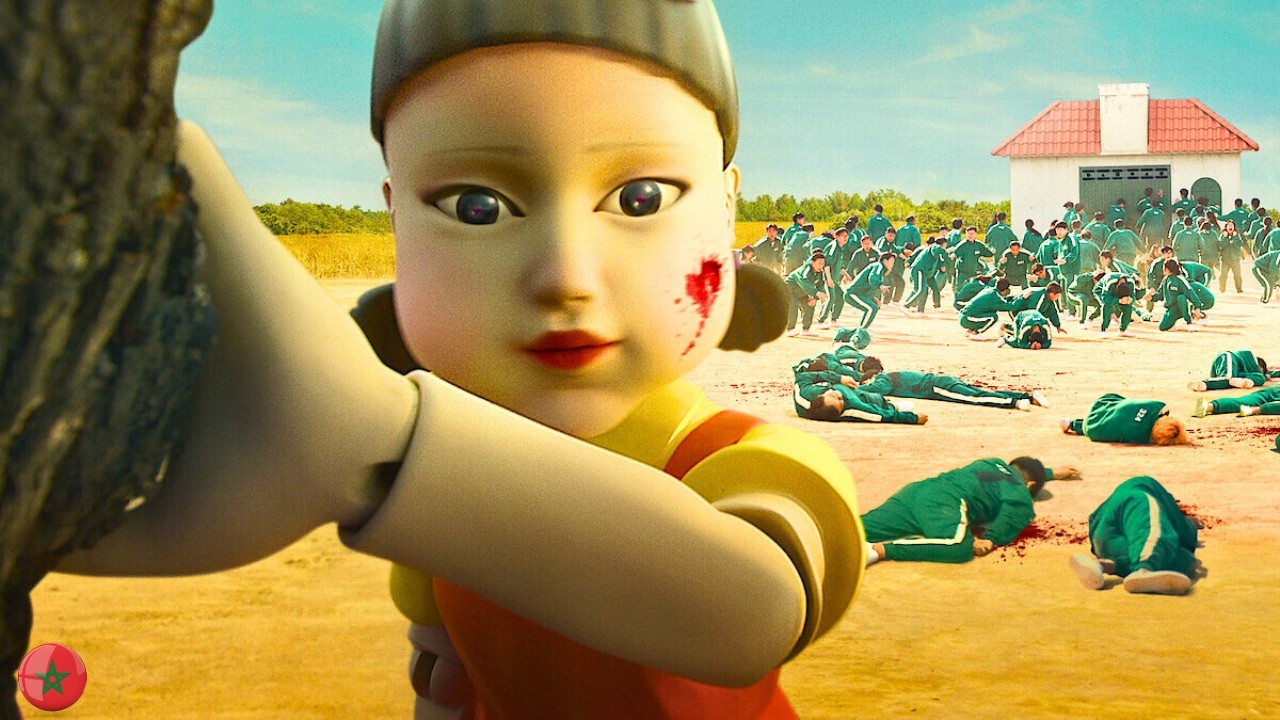 شارك مجموعة من الأشخاص في مسابقة سرية 😨  للفوز بـ 33 مليون دولار 💸 | ملخص مسلسل Squid game  بالدارجة