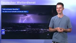 19.06.2026 Unwetterwarnung - Deutscher Wetterdienst (DWD)