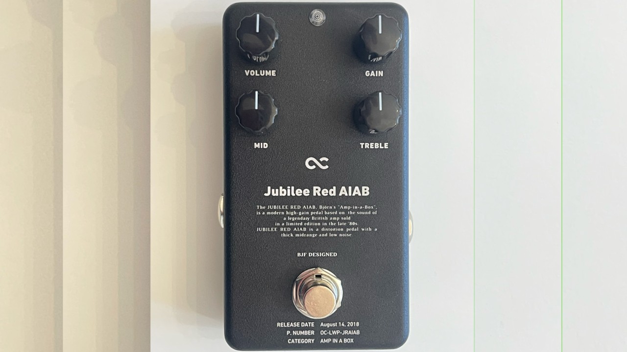One Control - Jubilee Red AIAB Solder Free Pedal Kit DIY - YouTube
