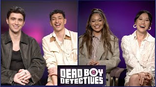 DEAD BOY DETECTIVES Cast Interview! George Rexstrew, Jayden Revri, Kassius Nelson, Yuyu Kitamura