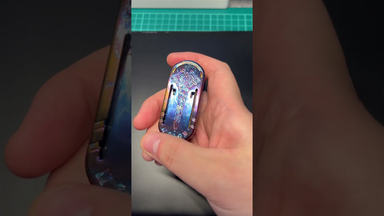 正規品」ZD Scepter 音叉 EDC フィジェットトイ チタン製