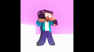 Herobrine love it dance challenge - minecraft animation #minecraft