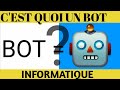 Cest quoi un bot en informatique 