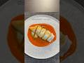 イカの詰め物,ソース•パプリカ　#料理 #フレンチ #shorts