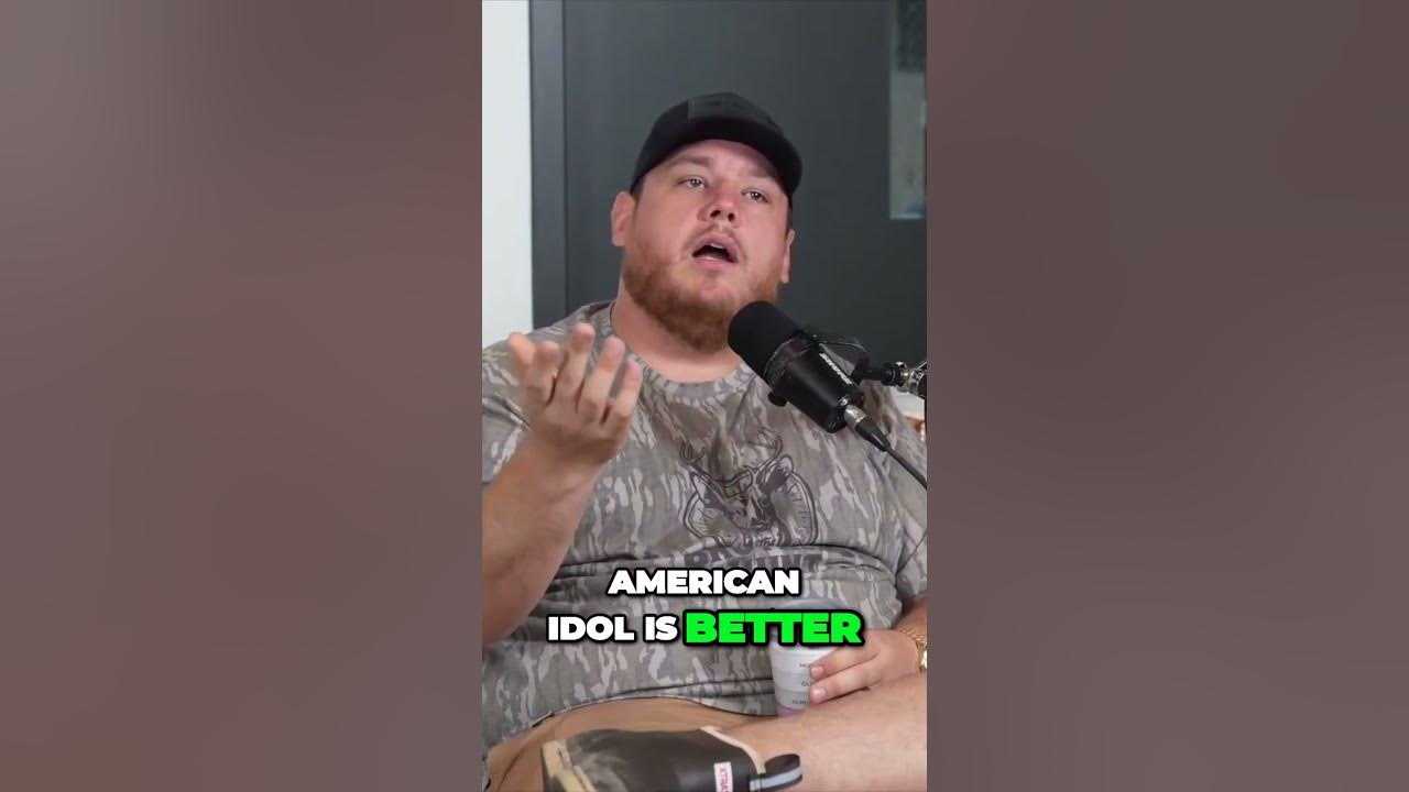 Luke combs From Audition Rejection to Network Drama The Voice vs American Idol