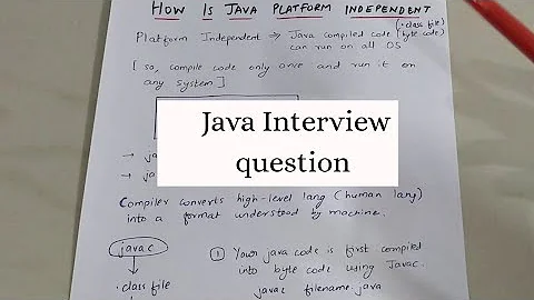 Why is Java Platform Independent | Java Interview Question