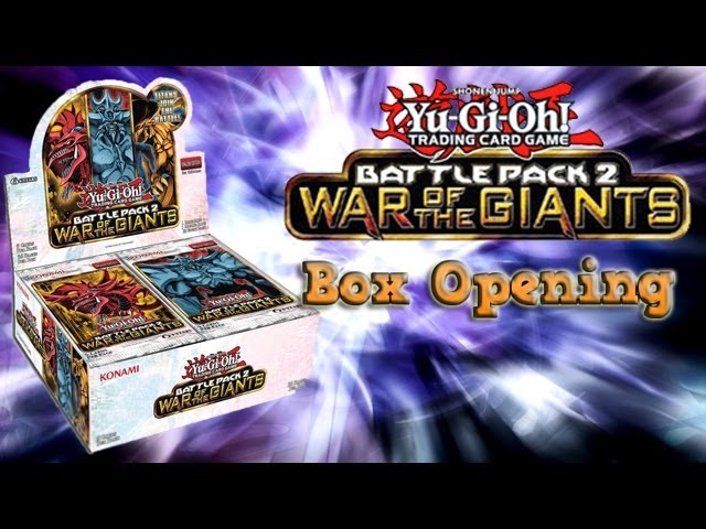 yugioh war of the giants booster box Yu-Gi-Oh - Battle Pack 2: War of the Giants main image 1