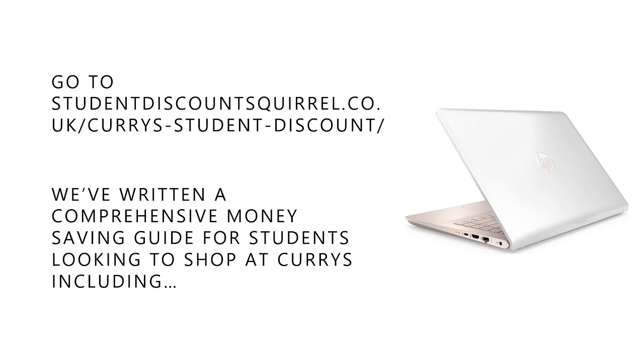 Currys Student Discount YouTube