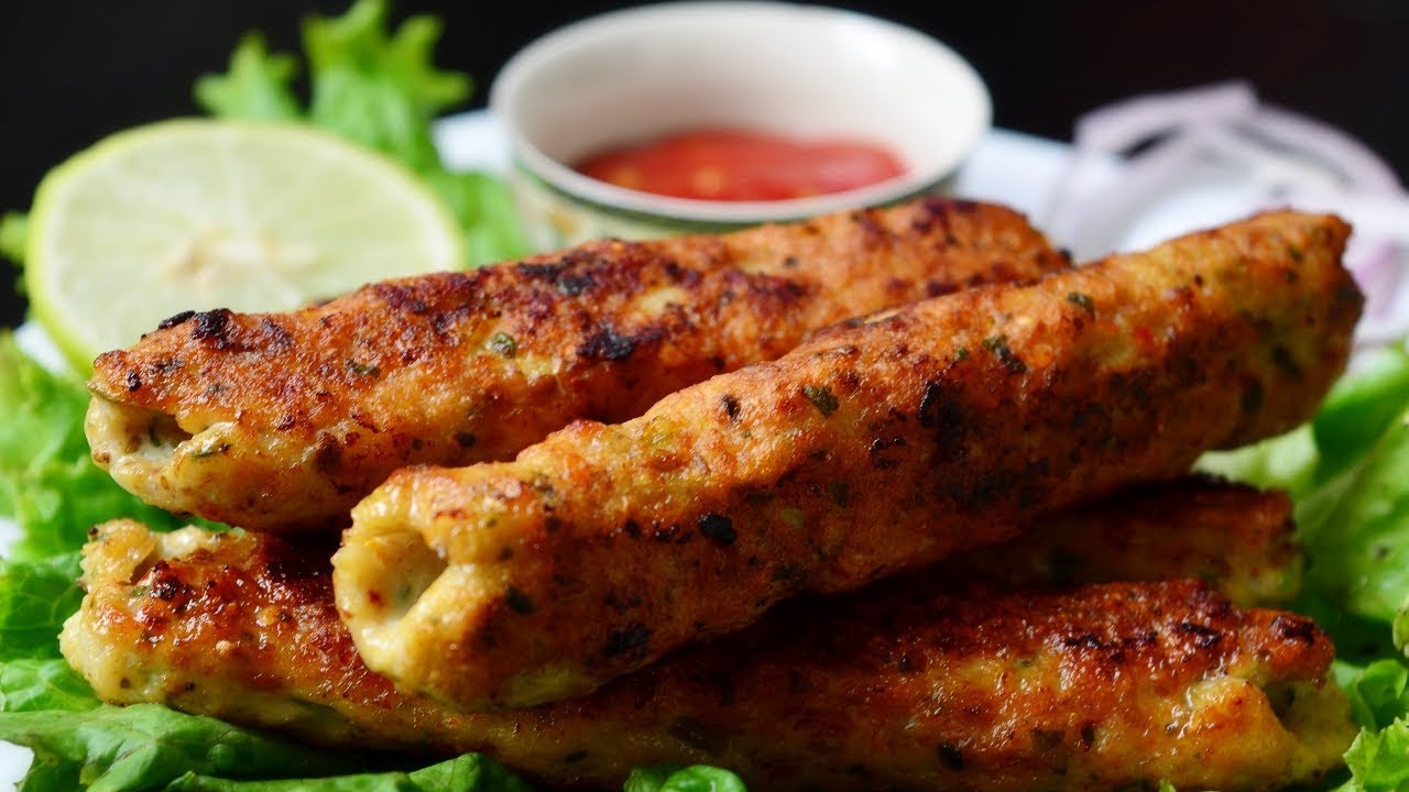 Restaurant Style SEEKH KABAB In PAN Recipe by (YES I CAN COOK) 