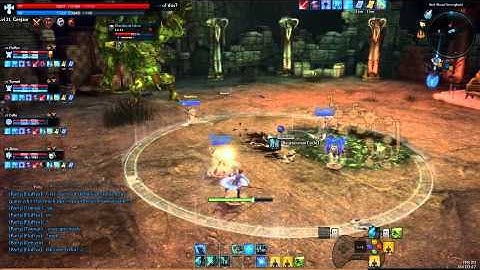 Tera Rising // First Dungeon lvl 20 //