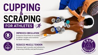 Bodybuilder getting recovery massage