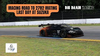 iracing Road to 2782 iRating Last Day at Suzuka