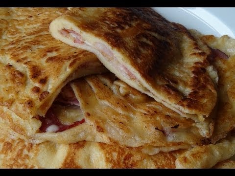 Video: Pfannkuchen Mit Fleisch Und Käse