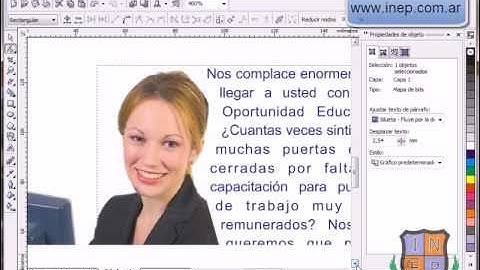 Textos e Imagenes con CorelX3