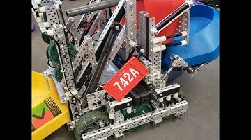 742a -VEX Robotics Tipping Point | Early Season Robot Explanation