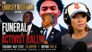 Funeral or activist rally?