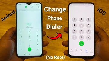 How to Change Phone Dialer !! Change Dialer Screen Android to iOS !! Change Caller Screen Like iOS
