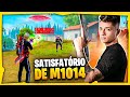 SÓ SATISFATÓRIO DE M1014 😱 A MELHOR ARMA DO GAME