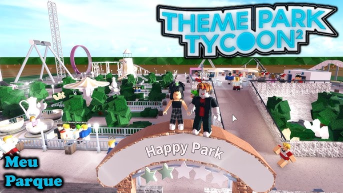 CONSEGUI UM PARQUE DE DIVERSÕES COM RODA GIGANTE NO ROBLOX!! (Carnival  Tycoon 🎪) 