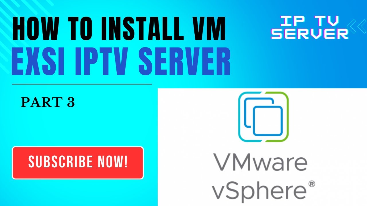 How to Create a Free IPTV Server on ESXi & PC | XtreamUI Setup | Free & Easy | overview & Ova file