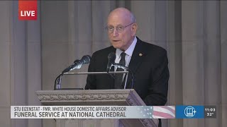Former White House Advisor Stu Eizenstat delivers heartfelt tribute to Jimmy Carter at funeral