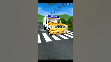speed breaker in Bus simulator Indonesia (Bolero Mod)