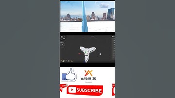 How To Burj Khalifa 3d Modeling|| In Prisma 3d #shorts #shortvideo #prisma